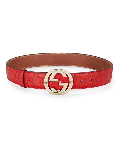 red gucci belt with red buckle|Gucci red belt for women.